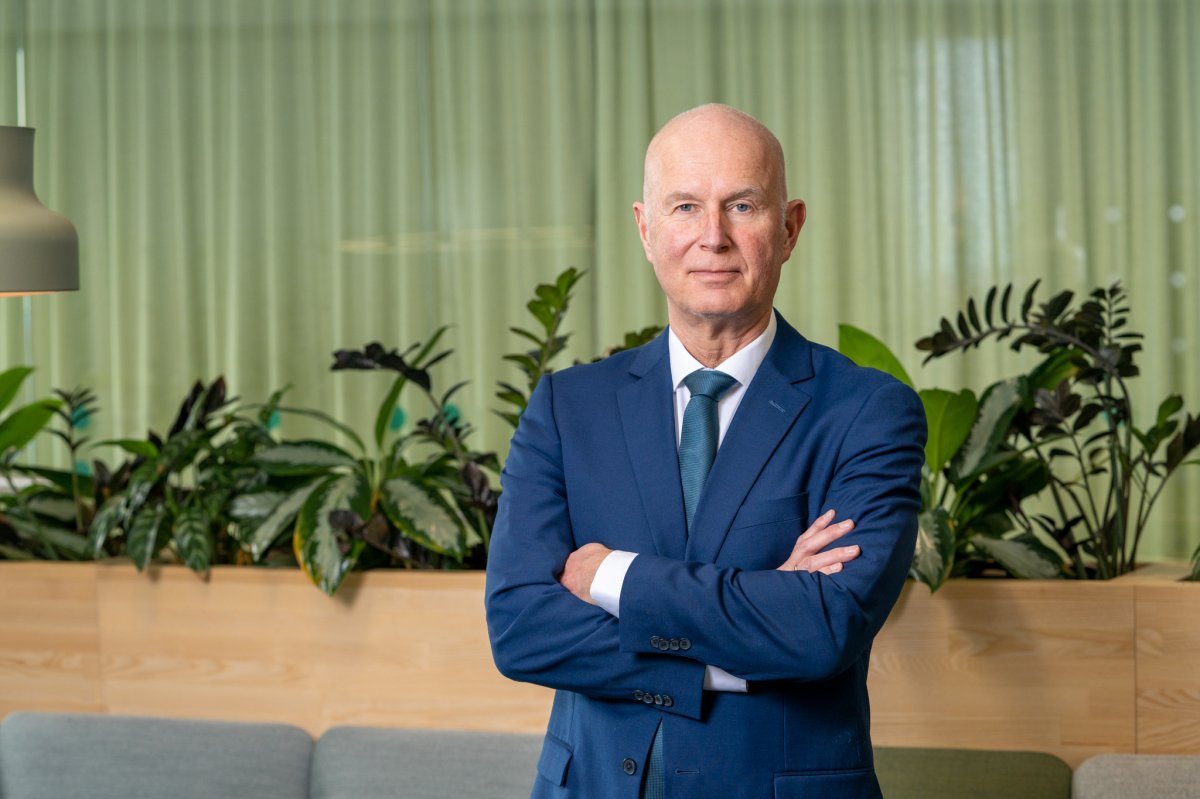 Bjørn Guldvog med kryssede armer